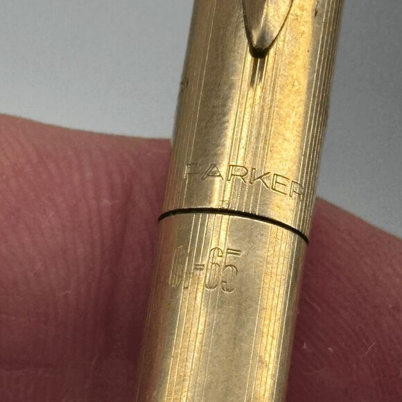 PARKER 61/65, 1/10 12k GOLD FILLED 0.9 MM PENCIL MADE IN ENGLAND - Picture 6 of 8